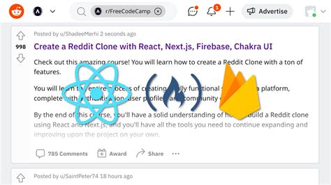 Code A Reddit Clone With React Next Js Firebase V Chakra Ui Full