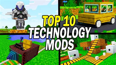 Top 10 Minecraft Technology Mods 2022 Factory Energy Processing