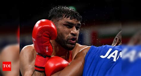 tokyo olympics boxer satish kumars campaign  doubt  cut