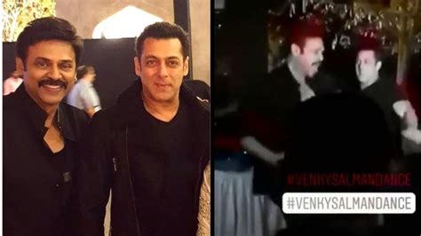 Salman Khan danced with Venkatesh Daggubati at his daughter’s wedding ...