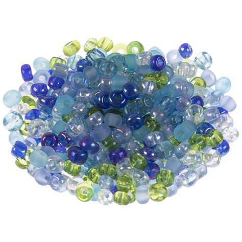 Turquoise Glass Bead Mix 60 Hobby Lobby 2029924