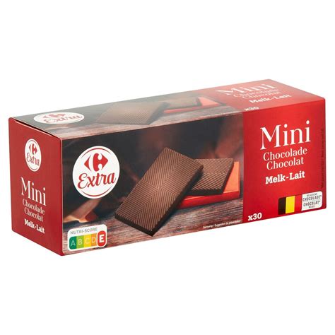 Carrefour Extra Mini Chocolade Melk 30 Stuks 300 G Carrefour Site