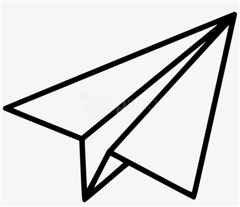 Free Png Black Shape Paper Plane Png Images Transparent - Paper ...