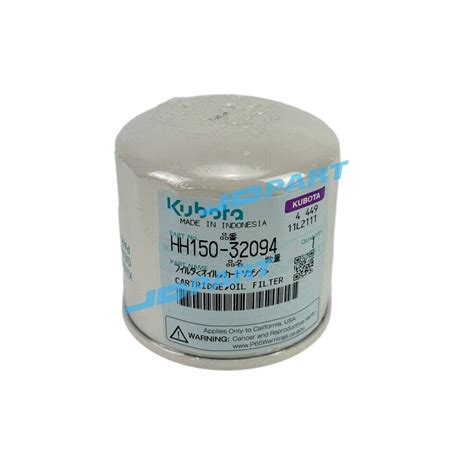 V1505 Oil Filter Hh150 32094 For Kubota Excavator Engine Parts Ebay