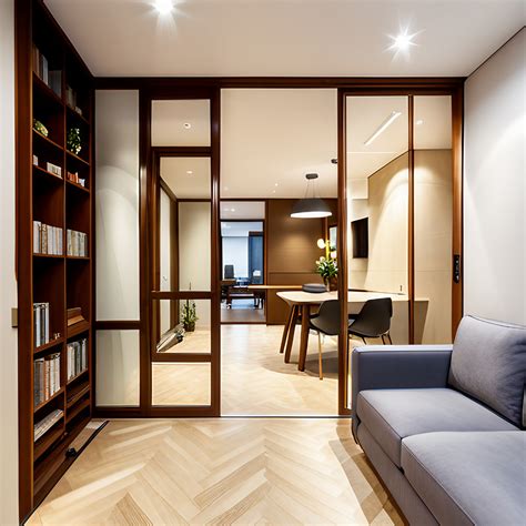 living room glass partition designs  indian baci living room