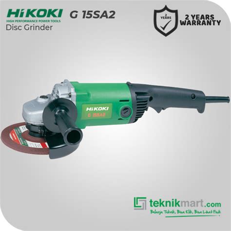 Promo Hitachi Hikoki Angle Grinder Gerinda Tangan Listrik 1200Watt