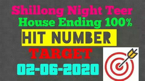 02062020 Shillong Night Teer Shillong Teer Night Target House