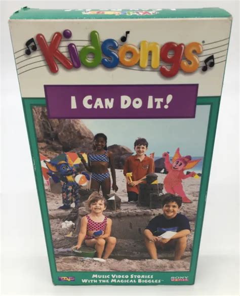 KIDSONGS VHS I Can Do It Music Video Stories Magical Biggles Kid ...