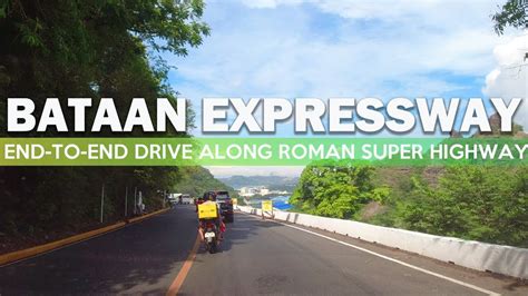 This Is Roman Superhighway Or The Bataan Provincial Expressway