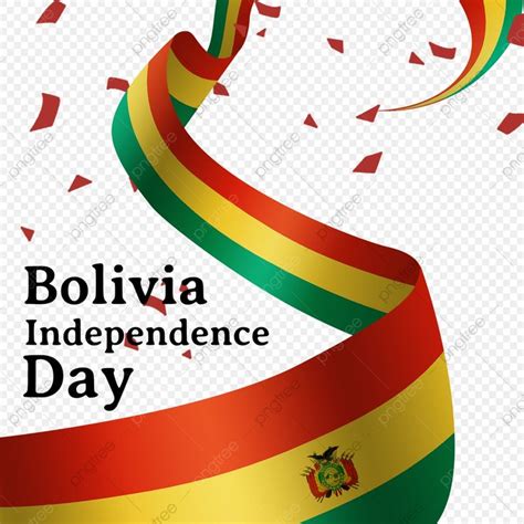 Serpentinas De Celebraci N Del D A De La Independencia De Bolivia Png