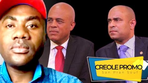 Theriel Thelus Ap Fè Laurent Lamothe Ak Michel Martelly Kite Dwet Long