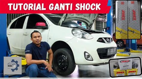 Ternyata Gampang Banget Ganti Shock Depan Nissan March Tutorial