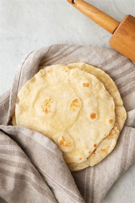 Homemade Flour Tortillas Easy No Press Feel Good Foodie