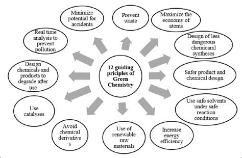 The 12 Principles Of Green Chemistry Source Adapted By The Authors