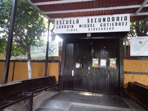 Escuela Secundaria Joaquín Miguel Gutiérrez en la ciudad Tuxtla Gutiérrez