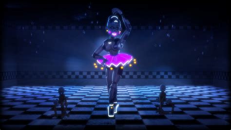 Neon Ballerina Sfm By Blueice23 Fnaf Sister Location Fnaf