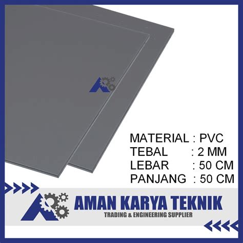 Jual Polyvinyl Chloride Pvc Lembaran Pvc Sheet Mm X Cm X