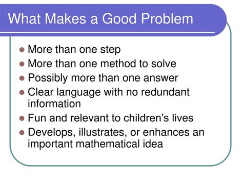 good problem solving powerpoint