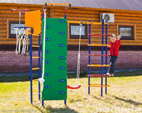 Детская спортивная площадка (30 фото): уличные комплексы для дома и дачи