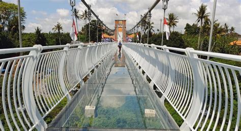 Bali Glass Bridge Jembatan Kaca Terpanjang Di Indonesia