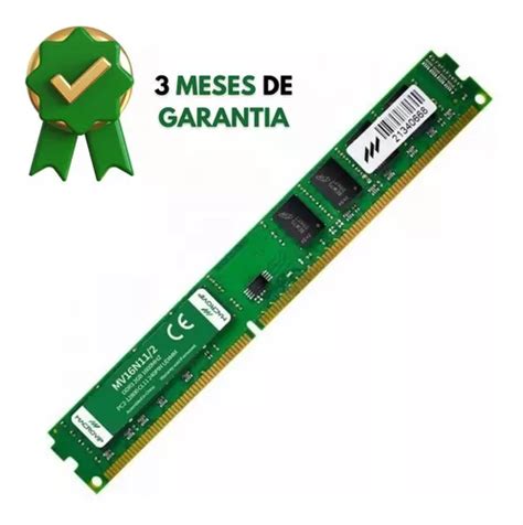 Memória Ram Ddr3 4gb 1333mhz Macrovip Computador Mv13n9 4 Frete grátis