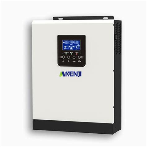 Anenji Solar Inverter 3kva 2400w Off Grid Hybrid Pure Sine Wave 24v