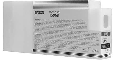 Epson T596800 Matte Black UltraChrome HDR Ink Cartridge T596800