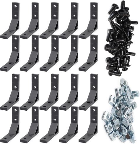 Amazon Blccloy Sets X Mm Black Aluminum Extrusion