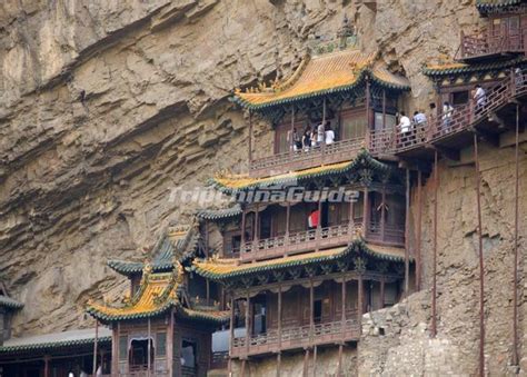 Hanging Temple China, Facts about Hanging Temple of Hengshan, Datong ...