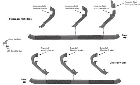 MaxMate SS2C35048MX 3 5 Oval Nerf Bar Side Steps Instruction Manual