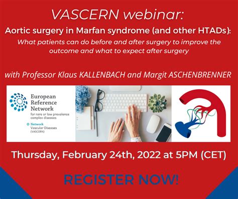 Vascern Webinar Aortic Surgery In Marfan Syndrome And Other Htads Vascern