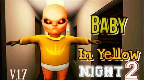 Exploring The New Update Of The Baby In Yellow V Night Youtube