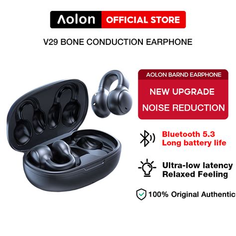 Aolon 2023 New Tws Bluetooth 53 Bone Conduction Earphone Sport Earbud