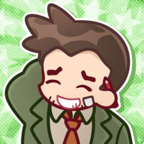 Ace Attorney icon: Gumshoe by MuzYoshi on DeviantArt