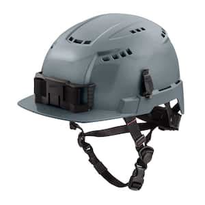 Milwaukee BOLT Gray Type 1 Class E Front Brim Non Vented Hard Hat With