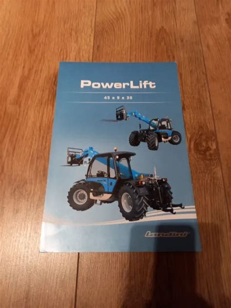 Brochure Document Prospectus Tracteur Tractor Landini Eur