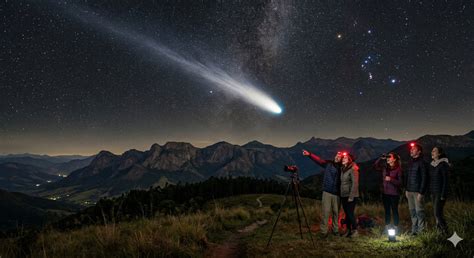 Quando Começa A Noite - Cometa C/2025 R3 (PanSTARRS) começa a brilhar mais a cada noite e pode ...