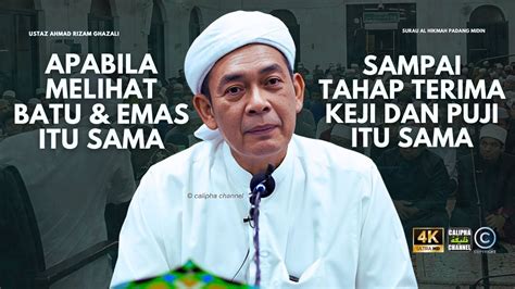 USTAZ AHMAD RIZAM BELAJAR MENERIMA SEGALA KETENTUAN ALLAH YouTube