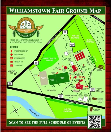 Fairgrounds Map - Williamstown Fair