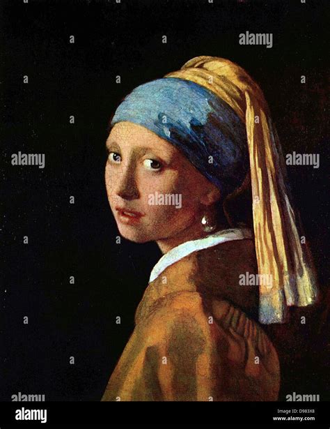 Johannes Vermeer La Jeune Fille La Perle Huile Sur Toile