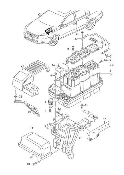 Volkswagen Jetta 2015 2017 Power And Control Electronics For Electric Drive Vag Etka