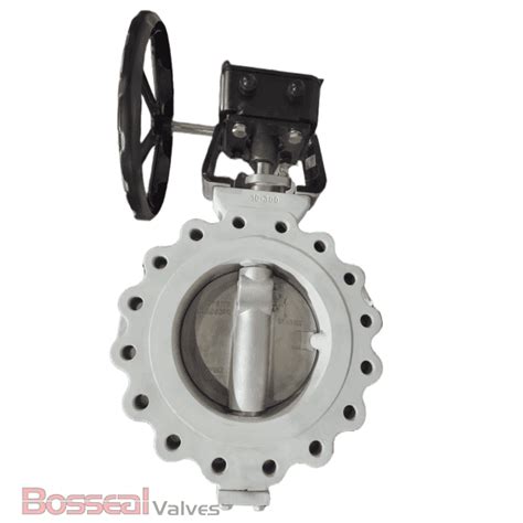 Double Offset Butterfly Valve ASTM A351 CF8M 40 IN 300 LB Bosseal