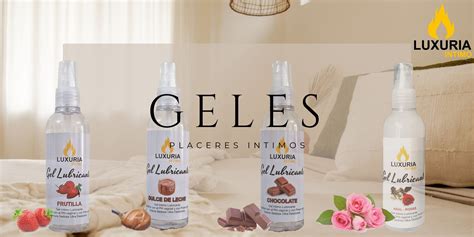 Geles Lubricantes Luxuria Geles