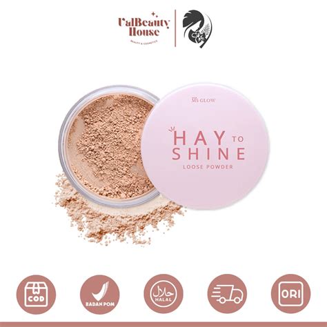 Jual MS GLOW Loose Powder Hay To Shine Bedak Tabur ORIGINAL SELLER