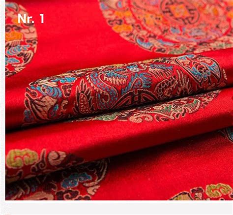 Choose Colors 1 Yard Chinese Traditional Silk Brocade Fabric Etsy Uk