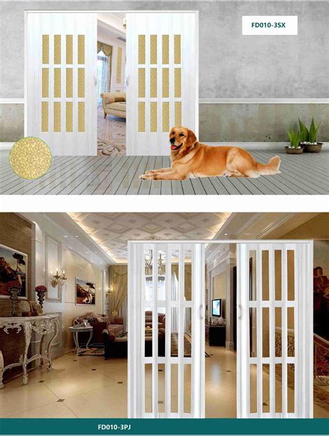 Interior Glass Sliding Folding Door For Partition Divider China Folding Pvc Partition Door And