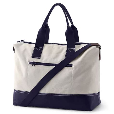 Lands' End Canvas Weekender Duffle Bag