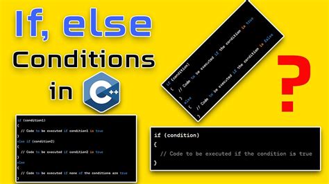 16 If Else Statements In C Conditional Statements Code Structure Thecodingvault Youtube