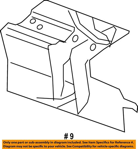 GM OEM Running Board Step Front Bracket Shield Right 23149235 EBay