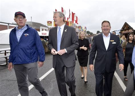 Governor Baker And Lt Governor Polito Tour Big E On Massachusetts Day